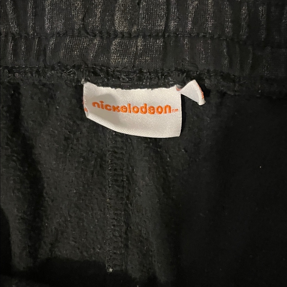 Nickelodeon 90s Cartoon Graphic Joggers Sweatpants Black Unisex 3X Big & Tall - Picture 3 of 12